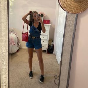 Vintage Unionbay overall shorts!